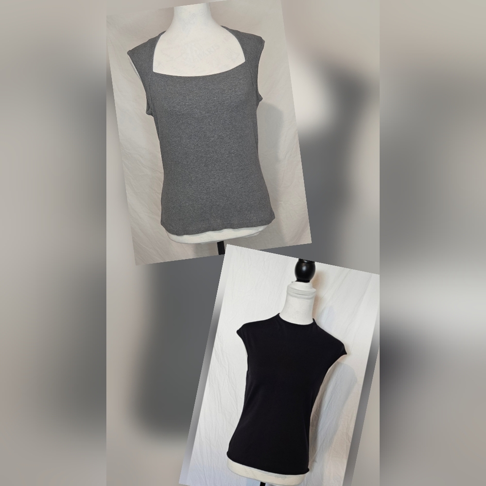 2 *EUC* Express Fitted Tops